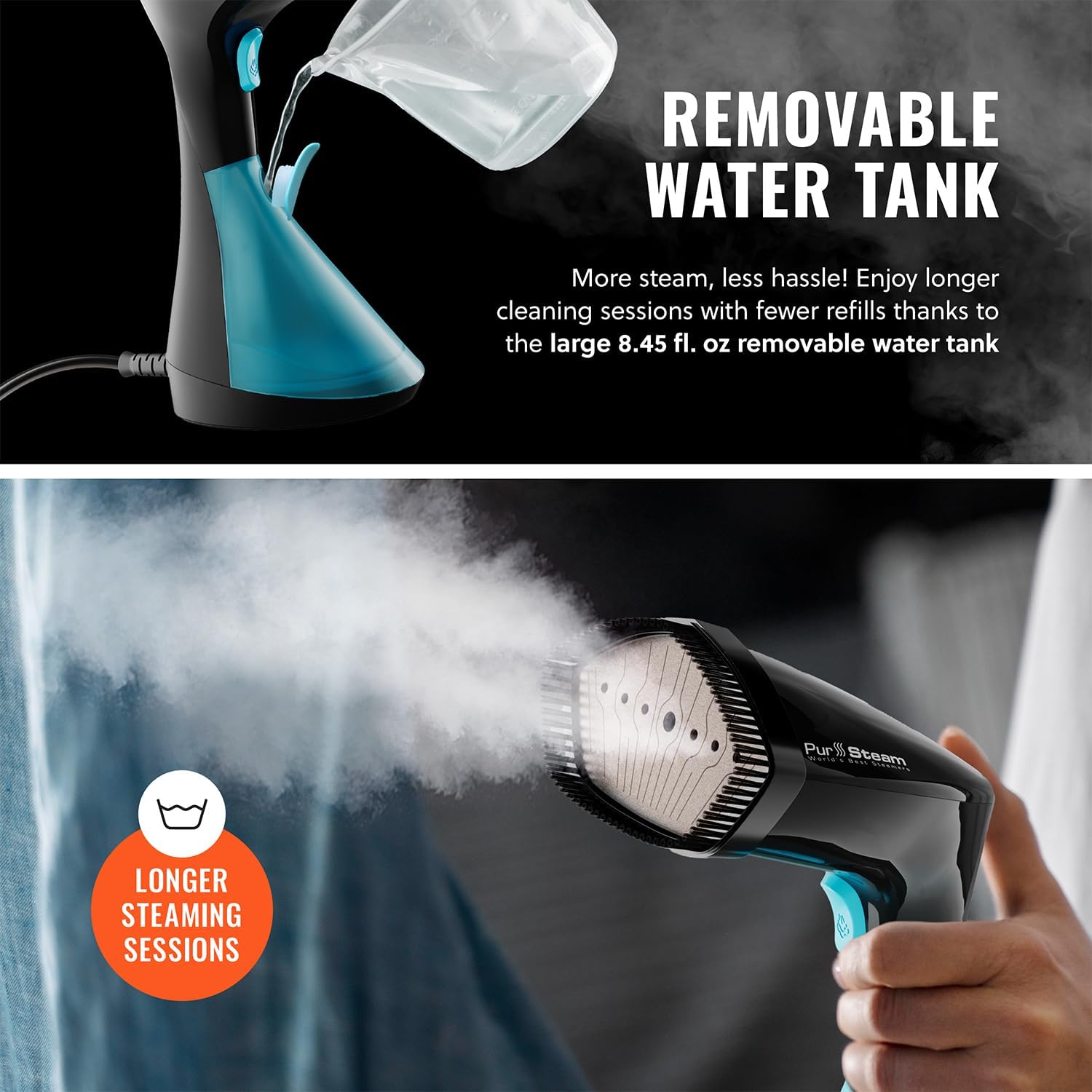 PurSteam Steam Iron Handheld Better Level