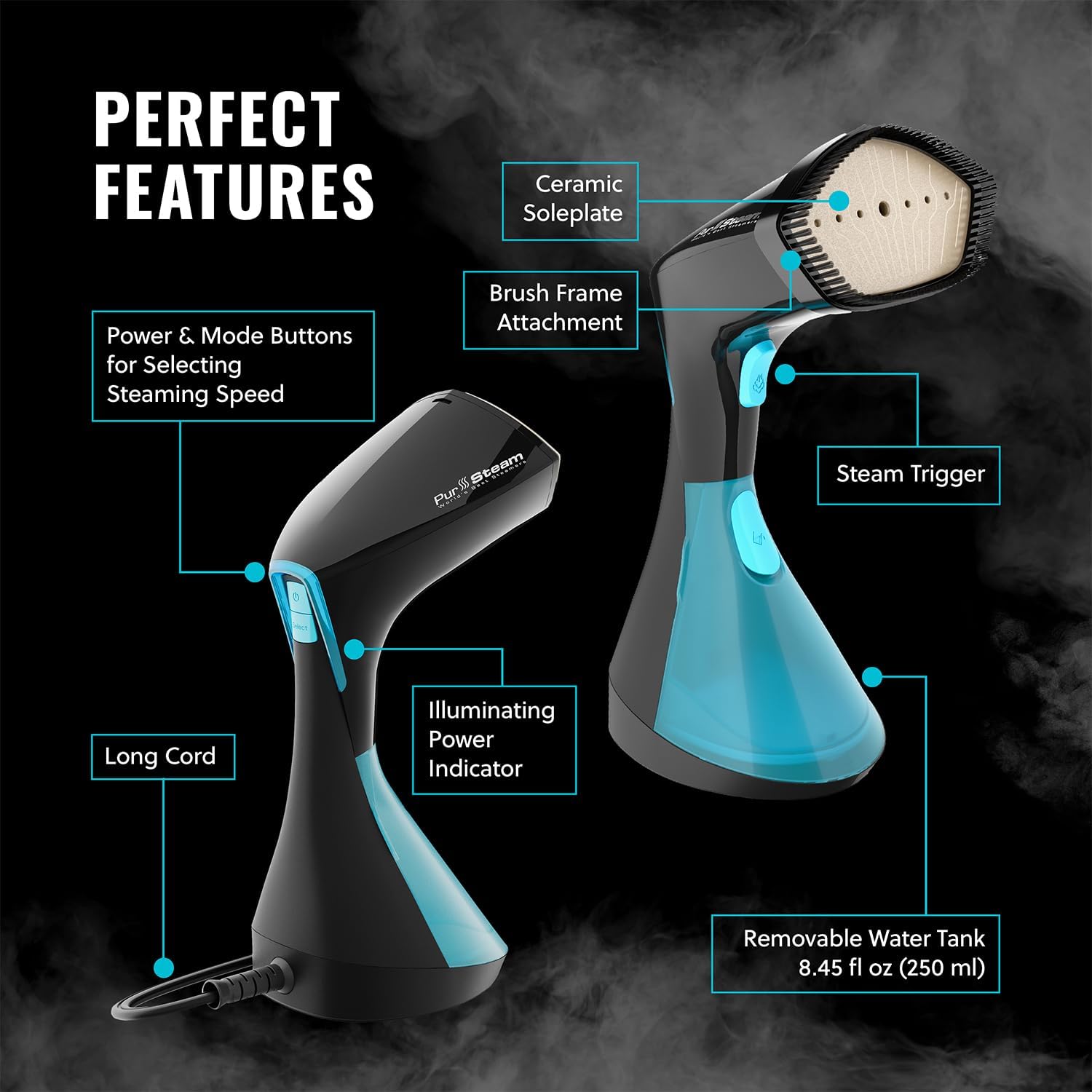 PurSteam Steam Iron Handheld Better Level