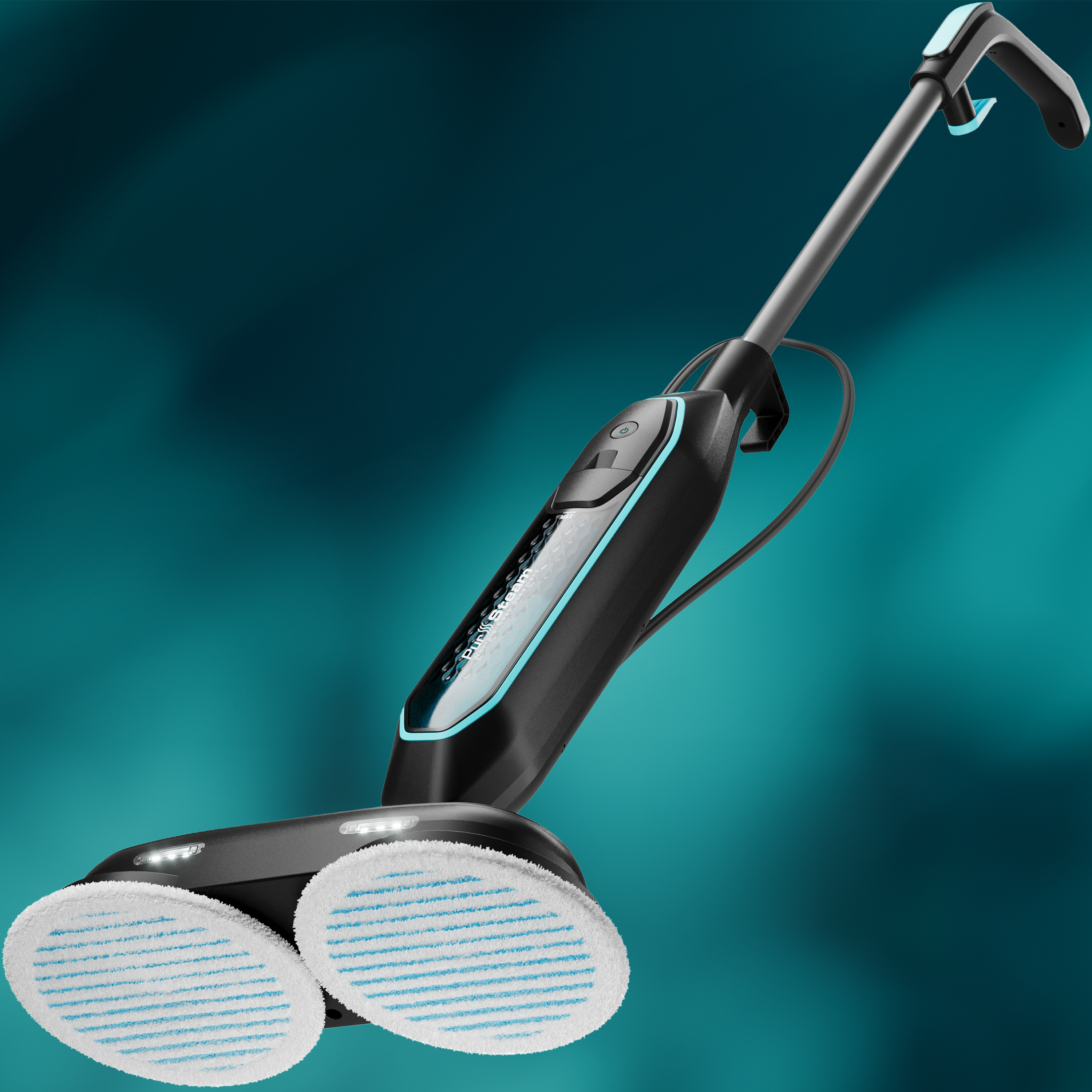 ScrubMaster Steam Mop with Dual Scrubbing Head