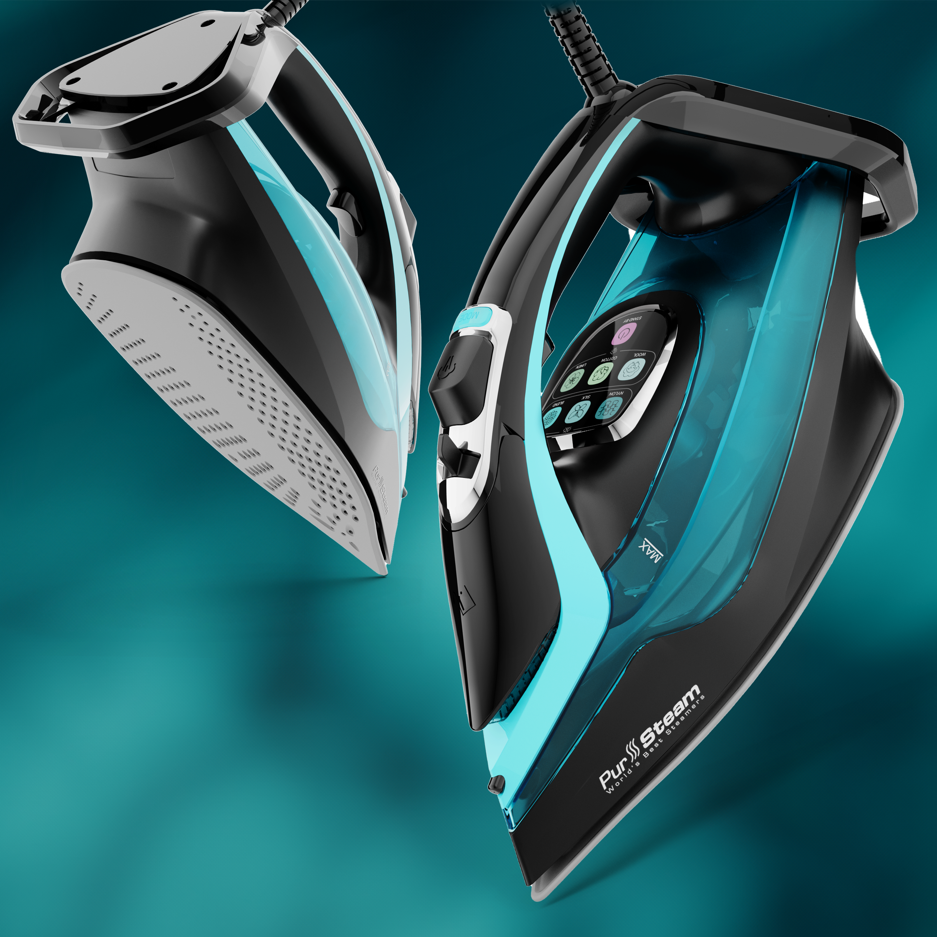 PurSteam SteamTech Elite 1750W Steam Iron