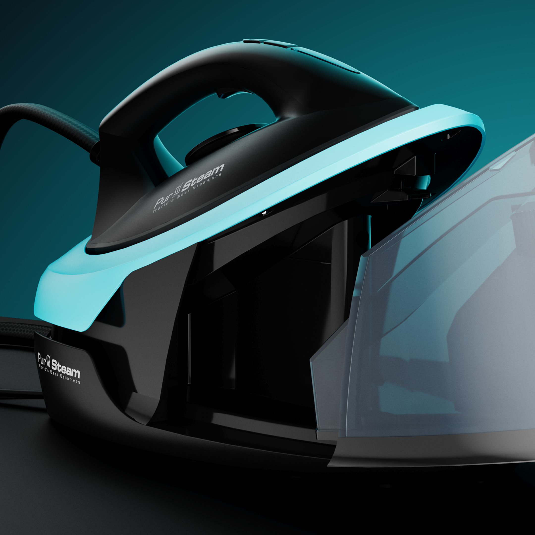 PurSteam Steam Station Max Ceramic Soleplate Steam Iron