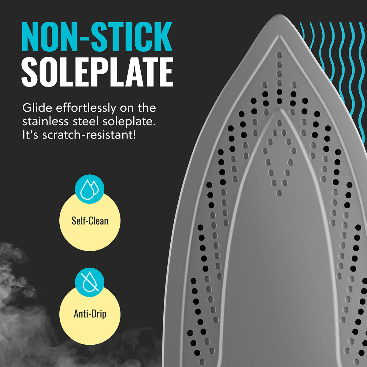 PurSteam Steam Iron 1800W Pursteam