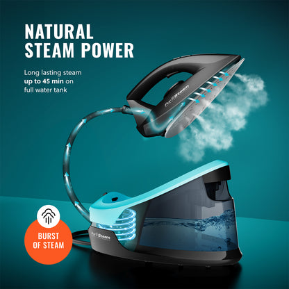 PurSteam Steam Station Max Ceramic Soleplate Steam Iron