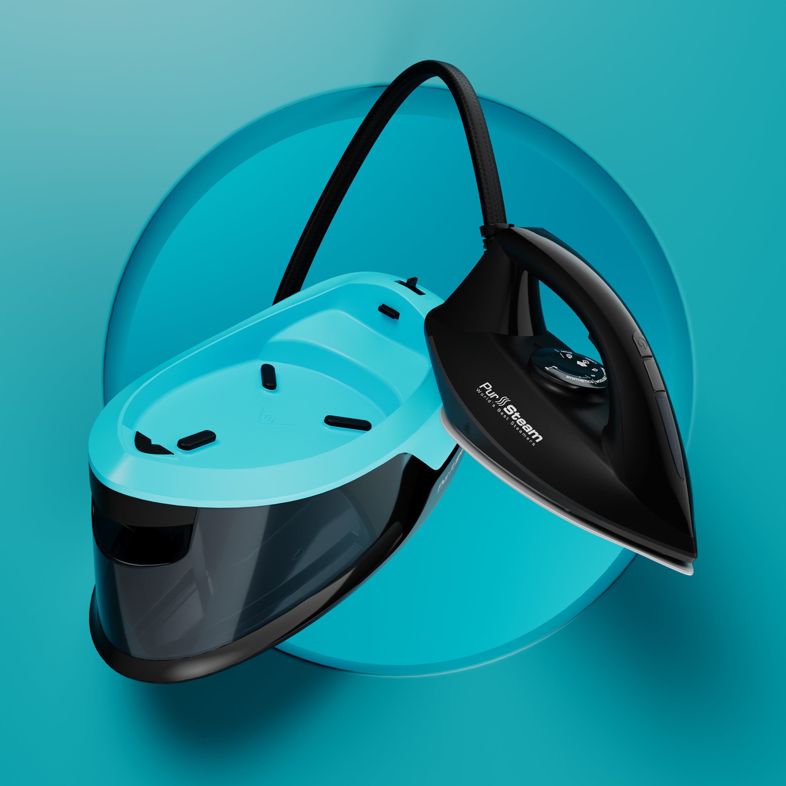 PurSteam Steam Station Max Ceramic Soleplate Steam Iron