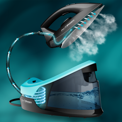 PurSteam Steam Station Max Ceramic Soleplate Steam Iron