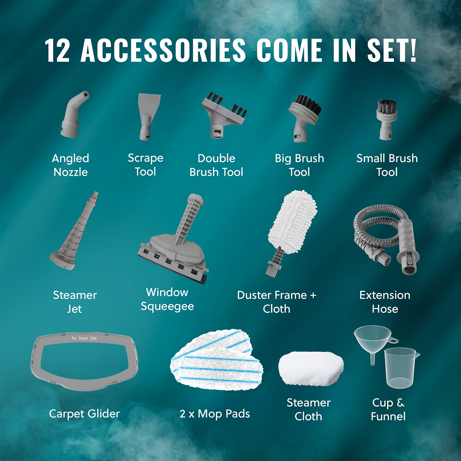 PurSteam 10-in-1 Steam Mop
