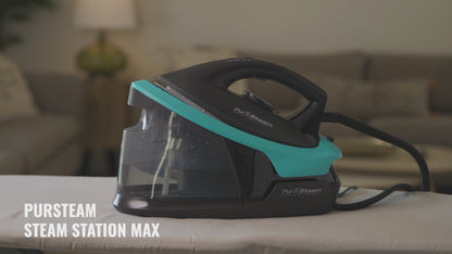 PurSteam Steam Station Max Ceramic Soleplate Steam Iron